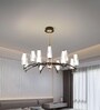 Kieve| 90 Cm | Google & Alexa | Height Adjustable | 3 Light Mode | Modern LED Ceiling Chandelier for Living Room, Dining, Bedroom, Hall, Kitchen, Office,Luxury Decorative Lighting