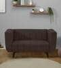 By Sleepyhead Kiki Fabric 2 Seater Sofa in Earth Brown Colour