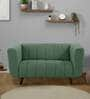 By Sleepyhead Kiki Fabric 2 Seater Sofa in Sapling Green Colour