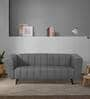 Sleepyhead Kiki Fabric 3 Seater Sofa in Graphite Grey Colour