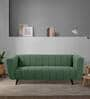 By Sleepyhead Kiki Fabric 3 Seater Sofa in Sapling Green Colour