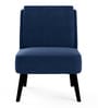 Kiki Slipper Chair In Royal Blue Colour