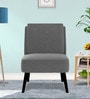 Kiki Slipper Chair In Charcoal Grey Colour