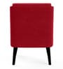 Kiki Slipper Chair In Blood Maroon Colour