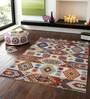 Multicolour Kilim Wool Hand Tufted 5 x 8 Feet Carpet
