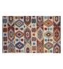 Multicolour Kilim Wool Hand Tufted 5 x 8 Feet Carpet
