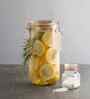 Clip Top Clear Glass Round Jar 3000 ml