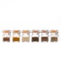 Kilner Glass Clip Top Spice Jar Set