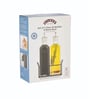 Set Of 2 Oil Bottle & Metal Rack 0.6 Litre