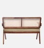 Kimber 2 Seater Rattan Bench in Beige Colour