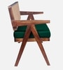 Kimber 2 Seater Rattan Bench in Intense Green Colour
