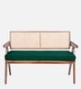 Kimber 2 Seater Rattan Bench in Intense Green Colour