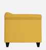 Kimber Fabric 1 Seater Sofa In Bold Yellow Color