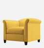 Kimber Fabric 1 Seater Sofa in Hazel Beige