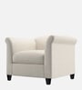 Kimber Fabric 1 Seater Sofa in Maple Cream