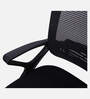Kimura Mid Back Ergonomic Chair with Tilt Lock Mechanism in Black Colour