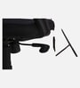 Kimura Mid Back Ergonomic Chair with Tilt Lock Mechanism in Black Colour