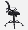 Kimura Mid Back Ergonomic Chair with Tilt Lock Mechanism in Black Colour