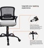 Kimura Mid Back Ergonomic Chair with Tilt Lock Mechanism in Grey Colour