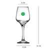 King Set of 6 Crystal Lead Free Glass 435ml Wine Glasses