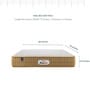 King Size (84 x 72 ) 4.5 Inch Firm Bonnell Spring & Foam Orthopedic Collection Mattress