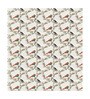 Cream Birds Print 144 TC Cotton King Size  King Size Bedsheet With 2 Pillow Cover
