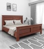 Regal King Size Bed in Burma Teak Finish