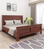 Regal King Size Bed in Burma Teak Finish
