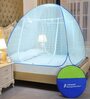 King Size Bed Polyester Mosquito Net In Full Blue