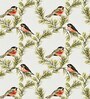 Green Birds Print 144 TC Cotton King Size  King Size Bedsheet With 2 Pillow Cover