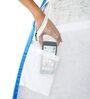 King Size Polyester Foldable Mosquito Net In Blue