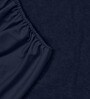 Terry (72x72) Terry Cotton  King Size Mattress Protector in Dark Blue Colour