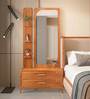 Kingsley Brown Colour Dressing Table In Matte Finish