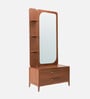 Kingsley Brown Colour Dressing Table In Matte Finish