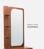 Kingsley Brown Colour Dressing Table In Matte Finish