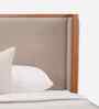 Kingsley Queen Size Bed In Beige Finish