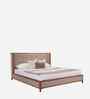 Kingsley Queen Size Bed In Beige Finish