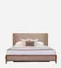 Kingsley Queen Size Bed In Beige Finish