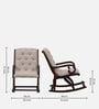 Kingston Sheesham Wood Rocking Chair in Scratch Resistant Provincial Teak Finish