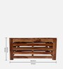 Kingsville Coffee Table In Natural Teak Finish