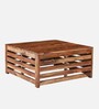 Kingsville Coffee Table In Natural Teak Finish