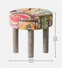 Kingsville Stool In Multicolour