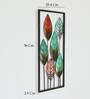 Kinjal Rectangular Leaf Wall Hanging