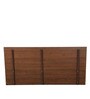 Kioshi King Size Bed in Walnut Finish with Box Storage