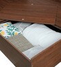 Kioshi King Size Bed in Walnut Finish with Box Storage