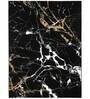 Black Polypropylene Abstract 5 x 3 Feet Machine Made Carpet