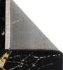 Black Polypropylene Abstract 5 x 3 Feet Machine Made Carpet