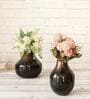 Kipley Brown Iron (Pack of 2) Vases