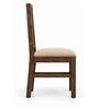 Kiran 6 Seater Dining Set In Provincial Teak Finish With Beige Colour Chair Kiran 6 Seater Dining Set In Provincial Teak Finish With Beige Colour Chair
