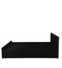 Kireina Queen Size Bed in Brown Finish with Box Storage
